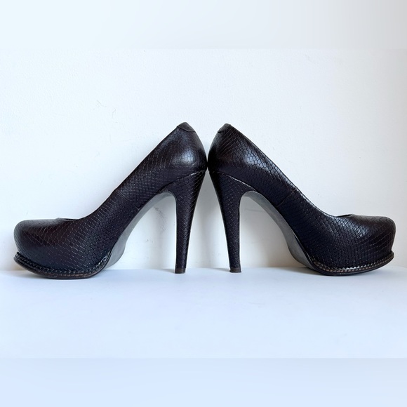 6 TERGAN Pumps Career Shoes Platform Stilettos High Heels - Picture 9 of 14